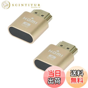 �y���������z�yALLVD�z HDMI�o�[�`�����E�f�B�X�v���C HDMI �G�~�����[�^ HDMI�_�~�[�v���O DDC EDID�G�~�����[�^�[ 4K@60HZ (HDMI)�y2���z (�S�[���h)