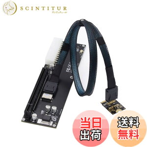�y���������zChenyang Oculink SFF-8612 - PCI-E 3.0/4.0 M.2 M-Key to SFF-8611 �z�X�g�A�_�v�^�[ eGPU/GPD Win Max2 �O���O���t�B�b�N�X�J�[�h&SSD�p