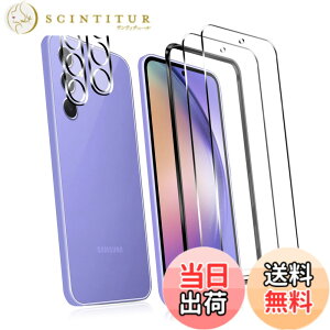 �y���������z�y4���Z�b�g�z 2�� �Ή� Galaxy A54 5G SC-53D��p�� �K���X�t�B���� + 2�� For Galaxy A54 5G �J�����ی�t�B���� �����K���X �����^ �t���ی�t�B���� FOR SCG21 ��p�� ���{���Ɏq�f��AGC ��