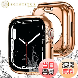 �y���������zAMAPC for Apple Watch �P�[�X 360�x�S�ʖh�� �o���h ���j�E�X�|�[�c��p �K���X�t�B���� ��̌^ apple watch �p �J�o�[ 360�t���{�f�B�h�� �A�b�v���E�H�b�` �P�[�X Apple Watch Series 9/8/7 45mm