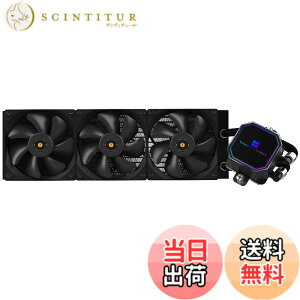 �y���������zThermalright Frozen Prism 360 Black ����CPU�N�[���[�A360��p��T�C�Y�A120mm PWM�t�@��x3�AS-FDB�x�A�����O�AAMD/AM4/AM5�AIntel LGA 1150/1151/1155/1200/ 2011/1700/1851�p�I�[���C����������N�[���[