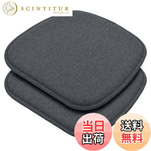 �y���������zHAVARGO �֎q�N�b�V���� 2���Z�b�g ���z�c �֎q�p ���K���ɂ��Ȃ�Ȃ� �_�C�j���O�`�F�A�N�b�V���� ������ �n���^ ����~�� �ʋC (41X39, �_�[�N�O���[)