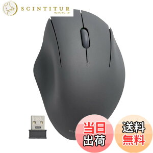 �y���������z�G���R�� �}�E�X ���C�����X�}�E�X SHELLPHA ����2.4GHz �É� �R�� 3�{�^�� �u���b�N M-SH10DBSKBK