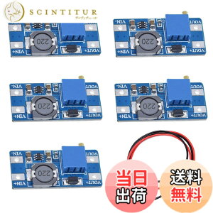 �y���������zYoumile 5 �� DC-DC �X�e�b�v�A�b�v�u�[�X�g�d���R���o�[�^ 2V-24V ���� 5V-28V 2A �����\�ȓd�����M�����[�^�d�����W���[�� Arduino �p 24AWG ���C���[�t��