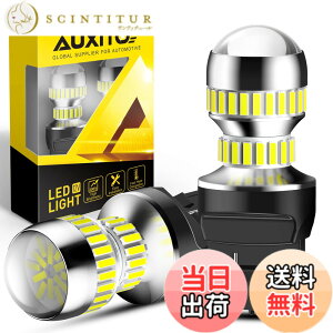 �y���������zAUXITO T20 led �o�b�N�����v T20 �_�u���� led�z���C�g6000k ���� DC12V�ԗp T20 led �o�b�N���C�g ���g�U�����Y 54�A4014SMD�t�� ��ޓ� T20�V���O���ėp �Ԍ��Ή� 2�� 2�N