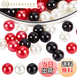 �y���������zPH PandaHall 60�Z�b�g �p�[���r�[�Y �嗱 20mm �ۑ�r�[�Y �A�N�����r�[�Y �~�b�N�X�J���[ ���� �p�[���p�[�c �A�N�Z�T���[ �n���h���C�h �p�[�c �f�� �ޗ� �u���X���b�g �l�b�N��