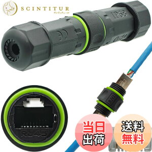 �y���������zCTRICALVER 1 �� RJ45�h���R�l�N�^�AIP68���O�C�[�T�l�b�g�P�[�u���R�l�N�^�A�h�� rj45 �J�v���[�R�l�N�^CAT6/CAT5E�C�[�T�l�b�gLAN�P�[�u���ƌ݊���