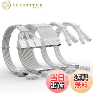 �y���������zAsiaHorse PCIE5.0 12VHPWR �X���[�u�P�[�u���A16(12+4)�s��PCIE/24 �s�� ATX/2*8(4+4) �s�� EPS �����P�[�u��PC�APSU �X���[�u�P�[�u���Apc �P�[�u�� GPU 3090Ti ����� RTX 4000 �V���݊�������A30CM�A