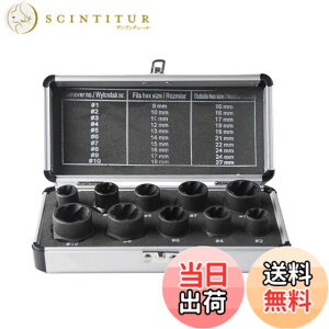 �y���������zYWHWLX �i�b�g�c�C�X�^�[ 10�Z�b�g �i�b�g���o�� DIY �i�b�g���o�\�P�b�g �c�C�X�g�\�P�b�g �c�C�X�^�[�\�P�b�g �G�L�X�g���N�^�[�Z�b�g9-19mm �{���g�i�b�g���O�� �{���g���i