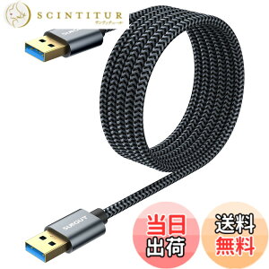 �y���������zUSB 3.0 �P�[�u�� 2M SUNGUY USB �P�[�u�� �^�C�vA�I�X- �^�C�vA�I�X �ő�5Gbps�����f�[�^�]�� USB USB�P�[�u�� �i�C���� ���[ DVD�v���[���[/�n�[�h�f�B�X�N�h���C�u�Ȃǂ̋@��ɓK�p- 2M