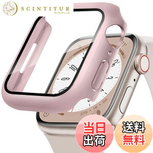 �y���������zPOLINK for Apple Watch�p �P�[�X Series 11/10/9/8/7/6/5/4/SE3/SE2/SE 45mm PC�f�� �����K���X �A�b�v���E�H�b�` �ی�p�J�o�[ �����^ ���ϋv �ϏՌ� �����ߗ� �w��h�~ for Apple Watch�p �J�o�[ �S��