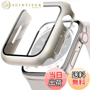 �y���������zPOLINK for Apple Watch�p �P�[�X Series 11/10/9/8/7/6/5/4/SE3/SE2/SE 41mm PC�f�� �����K���X �A�b�v���E�H�b�` �ی�p�J�o�[ �����^ ���ϋv �ϏՌ� �����ߗ� �w��h�~ for Apple Watch�p �J�o�[ �S��