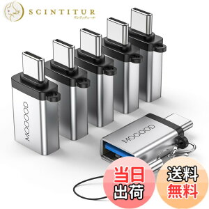 �y���������zMOGOOD USB C����USB�A�_�v�^�[USB C�A�_�v�^�[����USB USB USB C�I�X����USB 3.0���X�A�_�v�^�[�ϊ���̓m�[�g�p�\�R���A�g�ѓd�b�A�[�d��A�Q�[���{�[�h�A���̑���C�^�f�o�C�X�i6�p�b