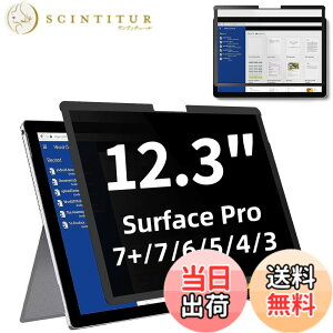 �y���������zSurface Pro 7+/Surface Pro 7 / 6 / 5 / 4 12.3�C���` �p�� �S���� �v���C�o�V�[�t�B���^�[ �`�����h�~�t�B���^�[ �u���[���C�g�J�b�g �p�\�R�� PC ���j�^�[ �t���ی�t�B���� ���˖h�~ ���E