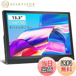 �y���������z13.3 �C���` ���o�C�����j�^�[ Bnztruk ���^ �y�� HD 1366x768 PC 16:9���j�^�[ HDMI�|�[�g�����݊��� �m�[�g�p�\�R�� Laptop Raspberry Pi 4B/3B+/3B PC Computer PS4 PS5