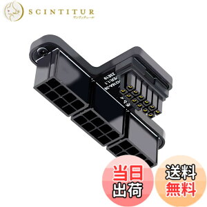 �y���������zNFHK 12VHPWR ATX3.0 PCI-E 5.0 �p���[���W�����[����X���[ATX 8P�A�_�v�^�[ 4080 5090TI 16�s�� 12+4P �O���t�B�b�N�X�J�[�h �_�E���A���O�� 90�x