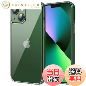 �y���������zJETech iPhone13 mini �ی�P�[�X(5.4�C���`��p) ���΂݂Ȃ� �Ռ��z�� �o���p�[�J�o�[ �����h�~ �N���A�o�b�N (�A���p�C���O���[��)