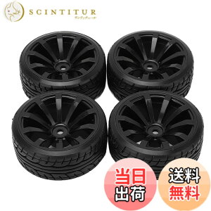 �y���������zOngwan TT02�p �h���t�g�^�C�� 1/10�d��4WD�c�[�����O�J�[ �^�C�� �u���b�N RC �����R���t���b�g�X�|�[�c�J�[�h���t�g�^�C���p�^�[���n�[�h�g���b�h