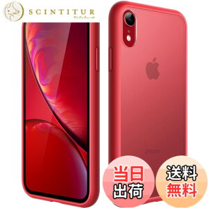 �y���������zJETech �}�b�g�P�[�X iPhone XR 6.1�C���` �ϏՌ����~���^���[�O���[�h�̗����h�~ ������̔������̔w�ʓd�b�J�o�[ �w��h�~ (���b�h)