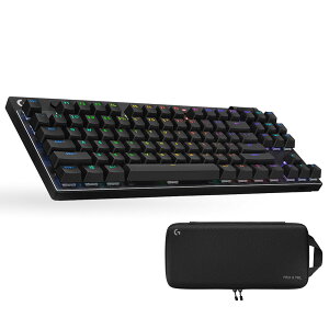 �y���������zLogicool G PRO X TKL LIGHTSPEED ���C�����X �Q�[�~���O�L�[�{�[�h �e���L�[���X GX�X�C�b�` ���j�A ���J�j�J�� �L�[�{�[�h Bluetooth �É� ���{��z�� LIGHTSYNC RGB ���E���P�[�u�� �u���b�N 