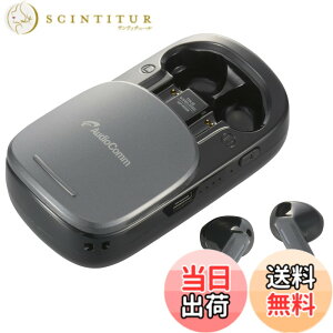 �y���������z�I�[���d�@AudioComm ���C�����X�C���z�� ���S���C�����X ���� Bluetooth �}�C�N�t�� �w�b�h�Z�b�g �C���z���}�C�N �C���z��PLUS ���C�����X�X�s�[�J�[ �u���b�N HSP-W530N 03-2258 OHM