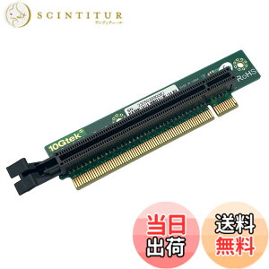 �y���������z10Gtek PCI-Express 16x ���C�U�[�J�[�h 90�x L�A���O�� ���C�U�[ �A�_�v�^�J�[�h�A1U�p�ASupermicro���C�U�[�J�[�h RSC-R1UTP-E16R�ƌ݊�