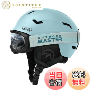�y���������zOUTDOORMASTER �X�L�[ �w�����b�g �S�[�O���t�� �X�m�[�{�[�h �w�����b�g �o�C�U�[�t�� �X�m�[�w�����b�g �ʋC�X�C�b�` �S���ʒ����A�W���X�^�[ �����xEPS �X�L�[�p�w�����b�g 3D��