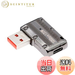 �y���������zNFHK USB-C USB 3.1 Type C ���X - USB 3.0 Type-A �I�X 90�x ���p�x �t���b�g�^�C�v 10Gbps �f�[�^ 120W �d���A�_�v�^�[ ���J�T�C�o�[�p���N�X�^�C��