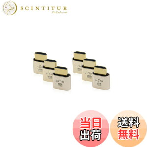 �y���������zRongdeson HDMI �_�~�[�v���O ���z�f�B�X�v���C 4K @ 60Hz DDC EDID �G�~�����[�^�[ �R�l�N�^�A1920x1080 - 4096x2160 ���T�|�[�g - 6�� �S�[���h