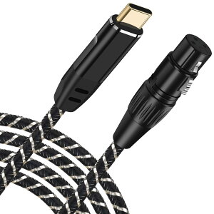 �y���������zUSB C�}�C�N�P�[�u���A3M USB C-XLR���R�[�f�B���O�P�[�u��93dB��m�C�Y�X�^�W�I�AXLR�o�����X�ڑ��}�C�N���R�[�f�B���O�R���f���T�[�}�C�N�AAV�A���v�A�X�s�[�J�[�A���̑��̃��R