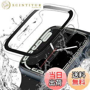 �y���������z�y2023�~�����ŁzILYAML for Apple Watch �P�[�X Apple Watch �P�[�X �Ή� IP68���S�h�� �o���h ���j�E�X�|�[�c��p �h���P�[�X 3D���p�G�b�W�f�U�C�� Apple Watch Series6/SE2/SE/5/4 44mm�Ή� �N���A
