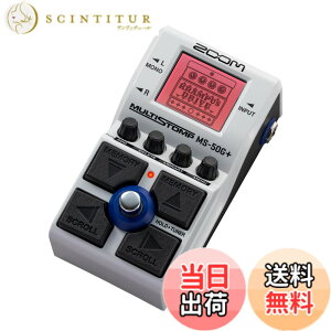 �y���������zZOOM �Y�[�� MS-50G Plus �M�^�[ �G�t�F�N�^�[�y100��G�t�F�N�g/�A���v�V�~��/�`���[�i�[�z�}���`�X�g���v USB-C �X�e���I�o�� 3�N