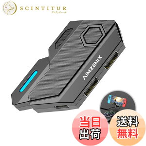 �y���������zAIMZENIX BLADER-�L�[�{�[�h�}�E�X�A�_�v�^�[ �Ή�PC�ANS�AXbox�APlaystation 4/3�ɑΉ� �L�[�}�b�s���O�Ɗ��x���J�X�^�}�C�Y�\ �v���O�A���h�v���C �}�E�X�E�L�[�{�[�h�ڑ��A�_�v�^�[