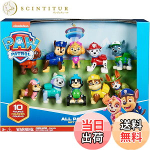�y���������z�p�E�p�g���[�� 10���N�L�O �M�t�g�p�b�N Paw Patrol 10th Anniversary All Paws On Deck Toy Figures Gift Pack with 10 Collectible Action Figures [���s�A���i]