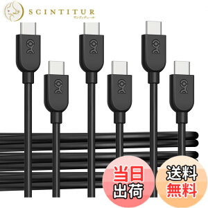 �y���������zCable Matters 3�{�Z�b�g ����USB-C�[�d�P�[�u�� - 3m�A60W USBC USBC �P�[�u���AApple CarPlay�EAndroid Auto �Ή��AiPhone 17 / 16/Galaxy S23 �Ή� - �u���b�N