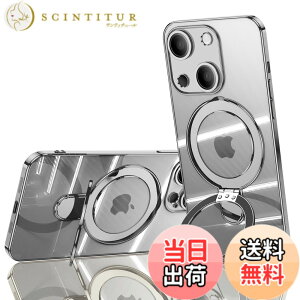 �y���������zJOOBOY iPhone 15 Plus �p �P�[�X MagSafe�Ή� �N���A �����O�t�� ���b�L�d�グ �����Y�J�o�[�t�� �\�t�gTPU �ϏՌ� ���ɋ����w�� ���C�����X�[�d �X�g���b�v�z�[���t�� �A�C�t�H��15�v��