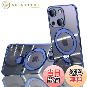 �y���������zJOOBOY iPhone 15 Plus �p �P�[�X MagSafe�Ή� �N���A �����O�t�� ���b�L�d�グ �����Y�J�o�[�t�� �\�t�gTPU �ϏՌ� ���ɋ����w�� ���C�����X�[�d �X�g���b�v�z�[���t�� �A�C�t�H��15�v��