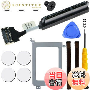 �y���������zZHUROUPU 14��SATA�n�[�h�h���C�uHDD�R�l�N�^�P�[�u������ for Dell XPS 15 9550 9560 9570 Precision 5510 5520 5530 (�u���b�N) ��O���H��L�b�g�t��