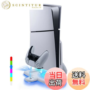 �y���������zMcbazel �V�^ PS5 Slim�Ή� �c�u�� RGB�X�^���h ��p�t�@������ �ߏ[�d�h�~ �R���g���[���[ 2�䓯���[�d�Ή� �ȃX�y�[�X �f�B�X�N/�f�W�^���Ō��p PS5 Pro��Ή�- �z���C�g