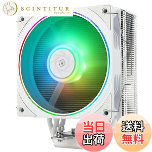�y���������zThermalright Assassin Spirit 120 EVO WHITE ARGB CPU�N�[���[�A120mm PWM�É�ARGB�t�@��CPU�G�A�N�[���[�AAGHP 4th�e�N�m���W�[�AIntel lga1700/1150/1151/1200&AMD:AM4 /AM5�A�R���s���[�^�[�N�[���[���T�|�[