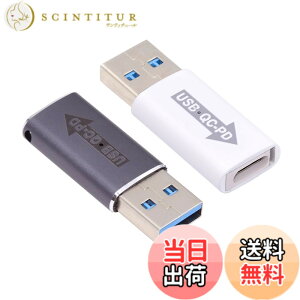 �y���������zxiwai 2�p�b�N 10Gbps USB 3.0���X��PD USB-C Type C�I�X�R�l�N�^�[ QC�f�[�^�����^�C�vC�A�_�v�^�[ �m�[�g�p�\�R��/�^�u���b�g/�g�ѓd�b�p