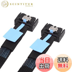 �y���������zNFHK PCI-E 5.0 Mini Cool Edge IO MCIO PCI-E 4i 38�s�� �I�X - MCIO 4i SFF-TA-1016 �G�N�X�e���_�[�P�[�u�� 50cm
