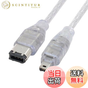 �y���������zNFHK 1394 6�s�� - Firewire 400 IEEE 1394 4�s���I�X iLink �A�_�v�^�[�R�[�h�P�[�u�� �J�����r�f�I�J�����p