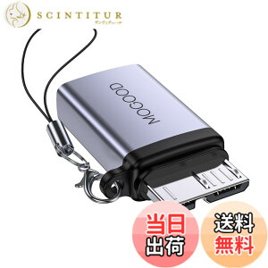 �y���������zMOGOOD Micro B 3.0�A�_�v�^ Micro B to Type C�ϊ��A�_�v�^�[ USB3.0 C���X �}�C�N��B�I�X�A�_�v�^ �}�C�N��B USB C���X�f�[�^�A�_�v�^ �O�t���n�[�hSSD�h���C�u �f�W�^���J���� �d�b�p�}�C�N