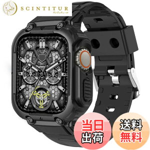 �y���������zCABOBE Apple Watch �o���h �P�[�X ��̌^ �Ή� 49mm 45mm 44mm 42mm 41mm 40mm 38mm �A�b�v���E�I�b�` �o���h �A�b�v���E�I�b�` �x���g TPU�P�[�X ��̌^ Apple Watch Series 9/8/7/SE2/SE/6/5/4/3/2/1 Apple Watc