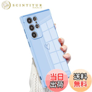 �y���������zQLTYPRI Galaxy S24 Ultra �P�[�X SC-52E/ SCG26 TPU �J�o�[ �n�[�g�͗l ������� �؍� ���� ���� �l�C ���^ �y�� �ϏՌ� �X�}�z�P�[�X �����Y�ی� �����h�~ ���C�����X�[�d�Ή� �X�g���b�v
