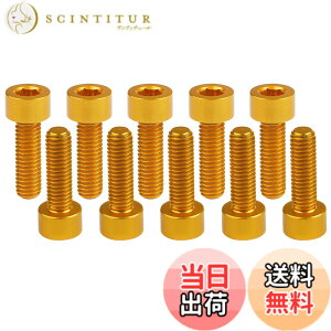 �y���������zDingtai 7075�^�A���~�����l�WM3x16mm���Z�p�����S�˂��{���g�h���[���؍HDIY��C�L�b�g�ɓK�p���܂� (10, ���F�ł�, M3x16mm)