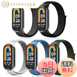 �y���������z[aceyoon] for Xiaomi Smart Band 10 9 8�ւ��o���h 5�F�Z�b�g �V���I�~ �X�}�[�g�o���h10/9/8�p�����x���g �i�C�����f�� ���� �y�� ���K�ȃt�B�b�g �����\ �j�����p �X�|�[�c�����x���g�i