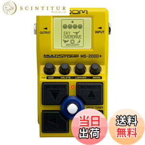 �y���������zZOOM MS-200D Plus �}���`�X�g���v�y�_�� 200��ވȏ�̘c�ݓ��� �f�B�X�g�[�V���� �I�[�o�[�h���C�u �t�@�Y �u�[�X�^�[ MS�V���[�Y�C�G���[ ���F�y�������K�i/���[�J�[3�N�z