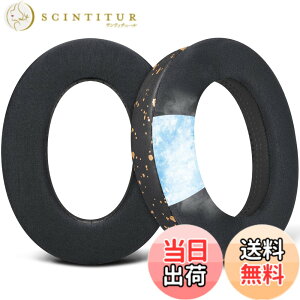 �y���������zSOULWIT ��p�W�F�� �C���[�p�b�h for Sennheiser HD599/HD598/SE/CS/SR/HD595/HD569/HD560S/Game Zero/G4ME Zero, PC37X/PC38X/PC350/PXC350/PXE350/PC360/HD380/HD380-Pro �p �p�b�h �⊴ ���� �C���[�N�b�V���� �u���b�N